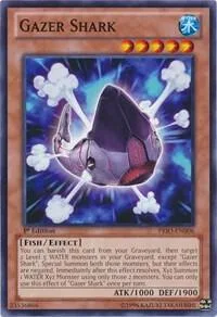Gazer Shark PRIO-EN006 1st Edition Yu-Gi-Oh card from Primal Origin