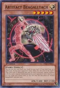 Artifact Beagalltach PRIO-EN012 1st Edition Yu-Gi-Oh card from Primal Origin