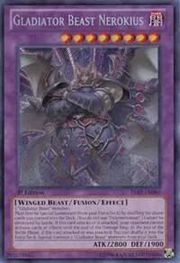 Gladiator Beast Nerokius PRIO-EN086 Unlimited Yu-Gi-Oh card from Primal Origin