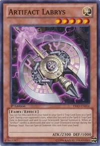 Artifact Labrys PRIO-EN016 1st Edition Yu-Gi-Oh card from Primal Origin