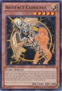 Artifact Caduceus PRIO-EN017 Unlimited Yu-Gi-Oh card from Primal Origin