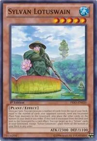 Sylvan Lotuswain PRIO-EN020 1st Edition Yu-Gi-Oh card from Primal Origin