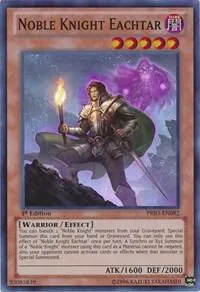 Noble Knight Eachtar PRIO-EN082 1st Edition Yu-Gi-Oh card from Primal Origin