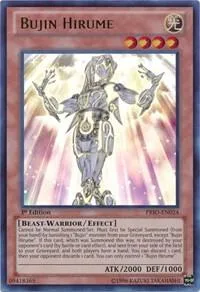 Bujin Hirume PRIO-EN024 Unlimited Yu-Gi-Oh card from Primal Origin