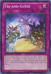 Tri-and-Guess PRIO-EN080 1st Edition Yu-Gi-Oh card from Primal Origin