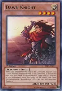 Dawn Knight PRIO-EN033 Unlimited Yu-Gi-Oh card from Primal Origin
