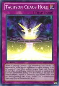 Tachyon Chaos Hole PRIO-EN070 1st Edition Yu-Gi-Oh card from Primal Origin
