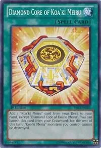 Diamond Core of Koa'ki Meiru PRIO-EN065 1st Edition Yu-Gi-Oh card from Primal Origin