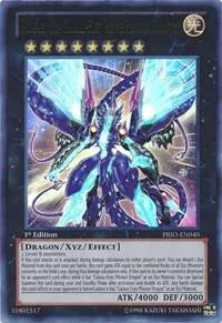 Number 62: Galaxy-Eyes Prime Photon Dragon PRIO-EN040 1st Edition Yu-Gi-Oh card from Primal Origin