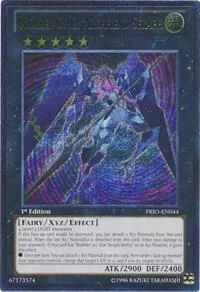 Number C102: Archfiend Seraph Ultimate Rare PRIO-EN044 1st Edition Yu-Gi-Oh card from Primal Origin