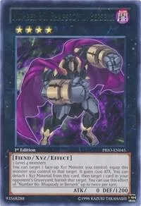 Number 80: Rhapsody in Berserk PRIO-EN045 1st Edition Yu-Gi-Oh card from Primal Origin