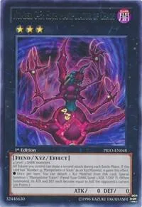 Number C43: High Manipulator of Chaos PRIO-EN048 1st Edition Yu-Gi-Oh card from Primal Origin