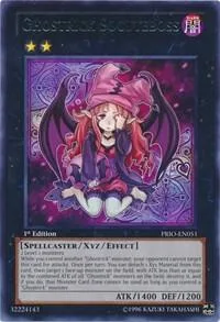 Ghostrick Socuteboss PRIO-EN051 1st Edition Yu-Gi-Oh card from Primal Origin
