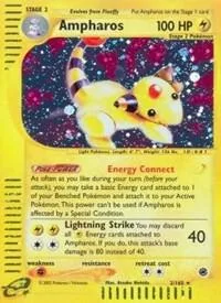 Ampharos 2 #002/165 Reverse Holofoil Pokémon card from Expedition