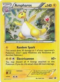 Ampharos #BW67 Holofoil Pokémon card from Black and White Promos