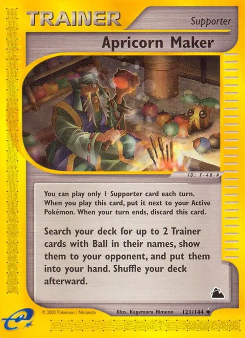 Apricorn Maker #121/144 Pokémon card from Skyridge