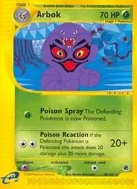 Arbok 35 #035/165 Reverse Holofoil Pokémon card from Expedition