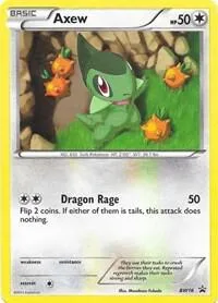 Axew #BW16 Pokémon card from Black and White Promos