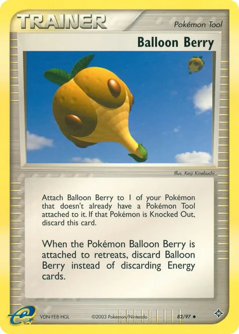 Balloon Berry #82/97 Reverse Holofoil Pokémon card from EX Dragon