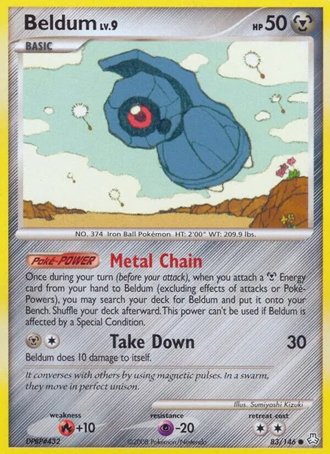 Beldum 83 #83/146 Pokémon card from Legends Awakened