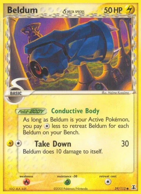 Beldum Delta Species #59/113 Pokémon card from EX Delta Species