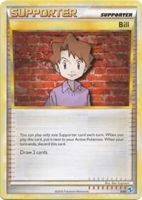 Bill #5 #5/30 Pokémon card from HGSS Trainer Kit: Gyarados & Raichu