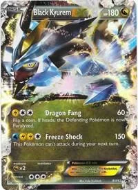 Black Kyurem EX #BW62 Holofoil Pokémon card from Black and White Promos