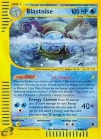 Blastoise 4 #004/165 Holofoil Pokémon card from Expedition