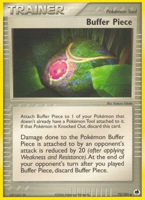 Buffer Piece #72/101 Pokémon card from EX Dragon Frontiers