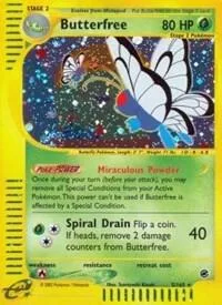 Butterfree 5 #005/165 Reverse Holofoil Pokémon card from Expedition