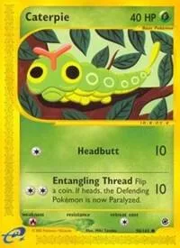 Caterpie #096/165 Pokémon card from Expedition