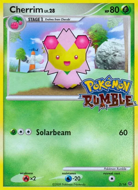 Cherrim #2 Pokémon card from Rumble