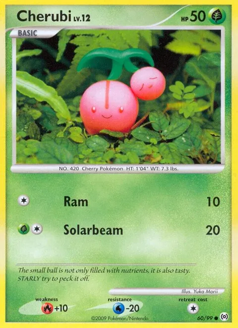 Cherubi #60/99 Pokémon card from Arceus