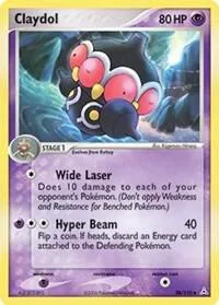 Claydol #38/110 Reverse Holofoil Pokémon card from EX Holon Phantoms