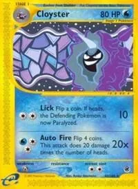 Cloyster 42 #042/165 Reverse Holofoil Pokémon card from Expedition