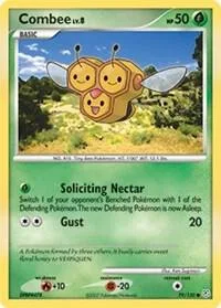 Combee #79/130 Pokémon card from Diamond and Pearl