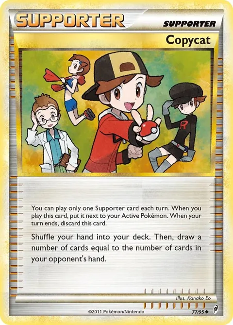 Copycat #77/95 Pokémon card from Call of Legends