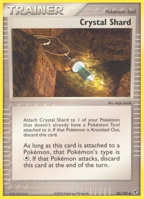 Crystal Shard #85/107 Reverse Holofoil Pokémon card from EX Deoxys