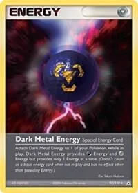 Dark Metal Energy #97/110 Reverse Holofoil Pokémon card from EX Holon Phantoms