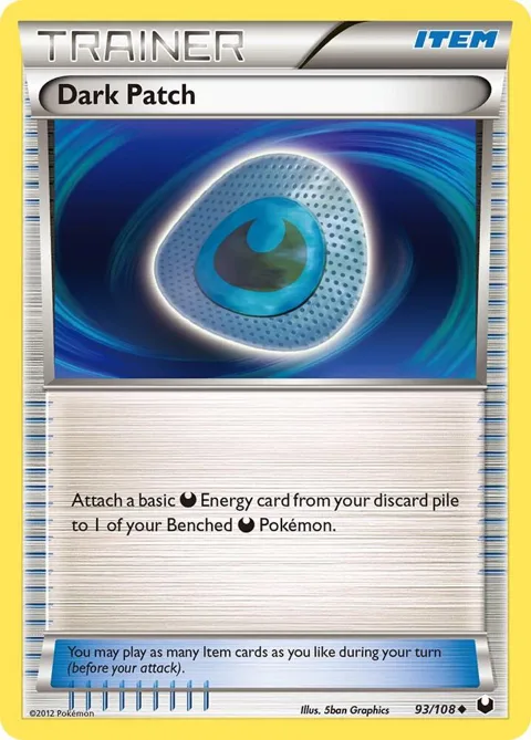 Dark Patch #93/108 Pokémon card from Dark Explorers