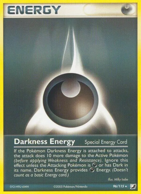 Darkness Energy Special #96/115 Reverse Holofoil Pokémon card from EX Unseen Forces