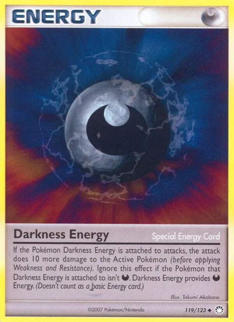 Darkness Energy #119/123 Reverse Holofoil Pokémon card from Mysterious Treasures