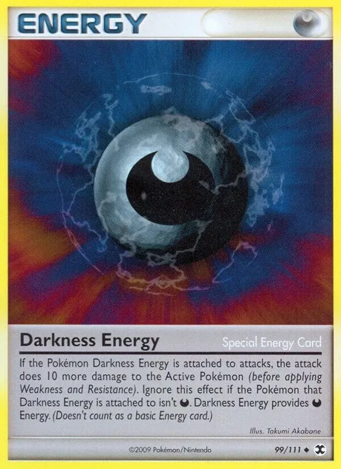 Darkness Energy Special #99/111 Reverse Holofoil Pokémon card from Rising Rivals