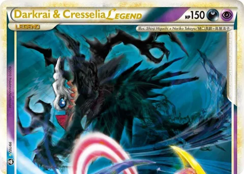 Darkrai & Cresselia Legend Top #99/102 Holofoil Pokémon card from Triumphant