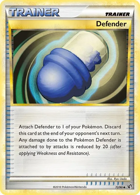 Defender #72/90 Pokémon card from Undaunted