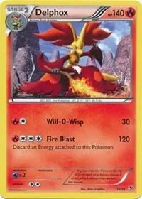 Delphox #10/39 Pokémon card from Kalos Starter Set