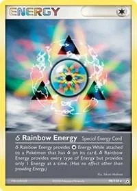 Delta Rainbow Energy #98/110 Reverse Holofoil Pokémon card from EX Holon Phantoms
