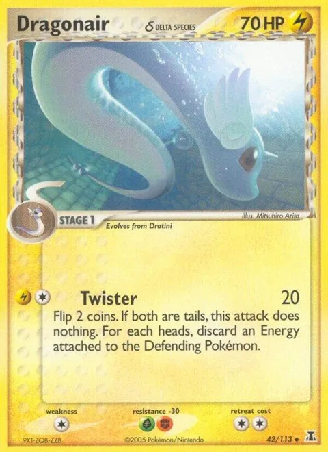 Dragonair - 42/113 Delta Species #042/113 Pokémon card from EX Delta Species