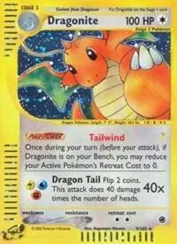 Dragonite 9 #009/165 Reverse Holofoil Pokémon card from Expedition