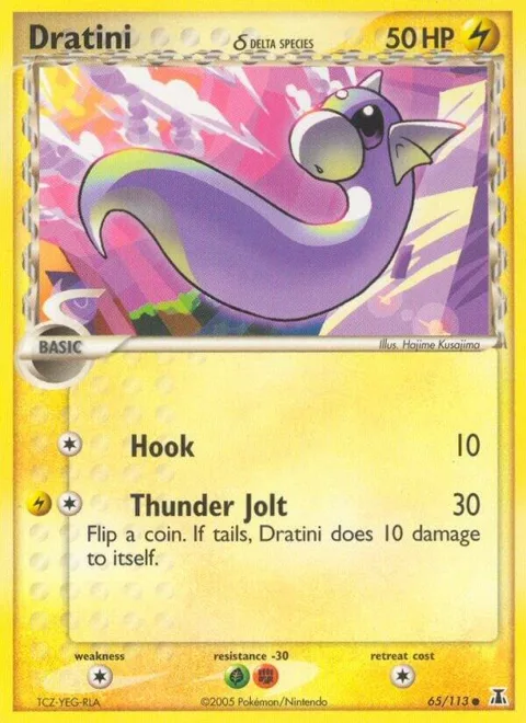 Dratini - 065/113 Delta Species #65/113 Pokémon card from EX Delta Species